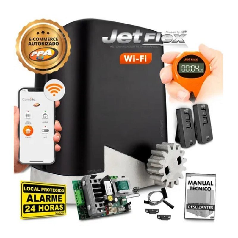 Kit Automatizador Deslizante Completo