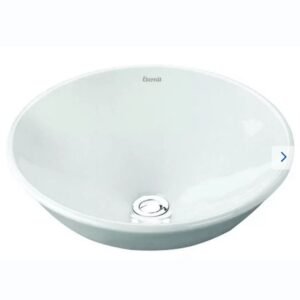 Cuba de Sobrepor para Banheiro 41cmx 8cm Eternit Darus Branco
