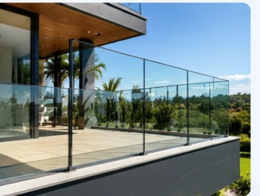 Vidro laminado de segurança aplicado em grande vão